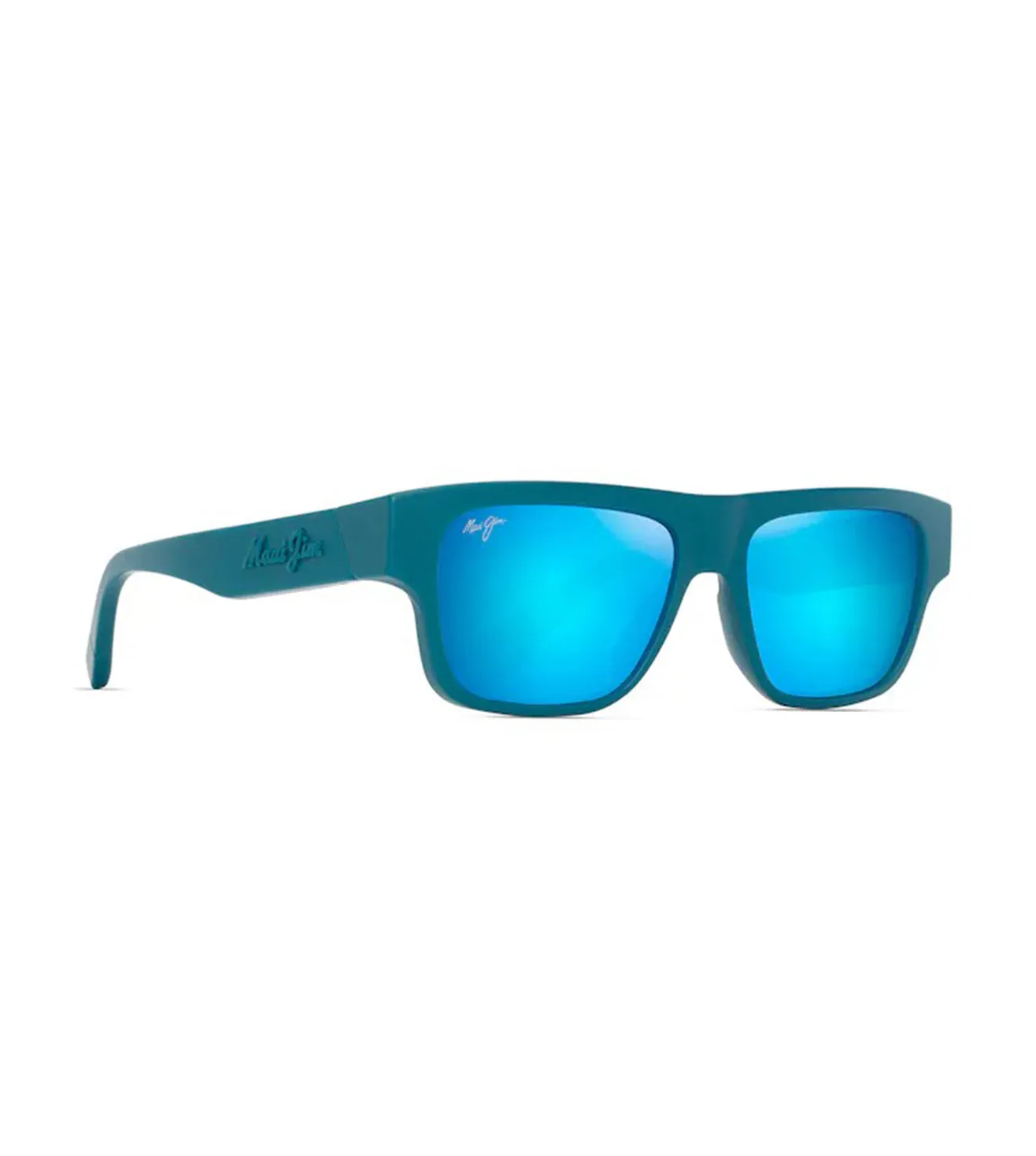 Maui Jim Unisex Blue Square Sunglasses