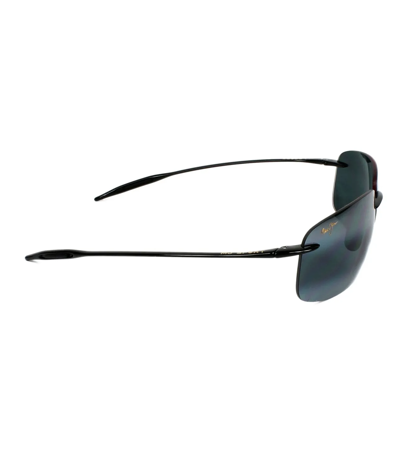 Maui Jim Unisex Grey Mirror Rectangular Sunglasses