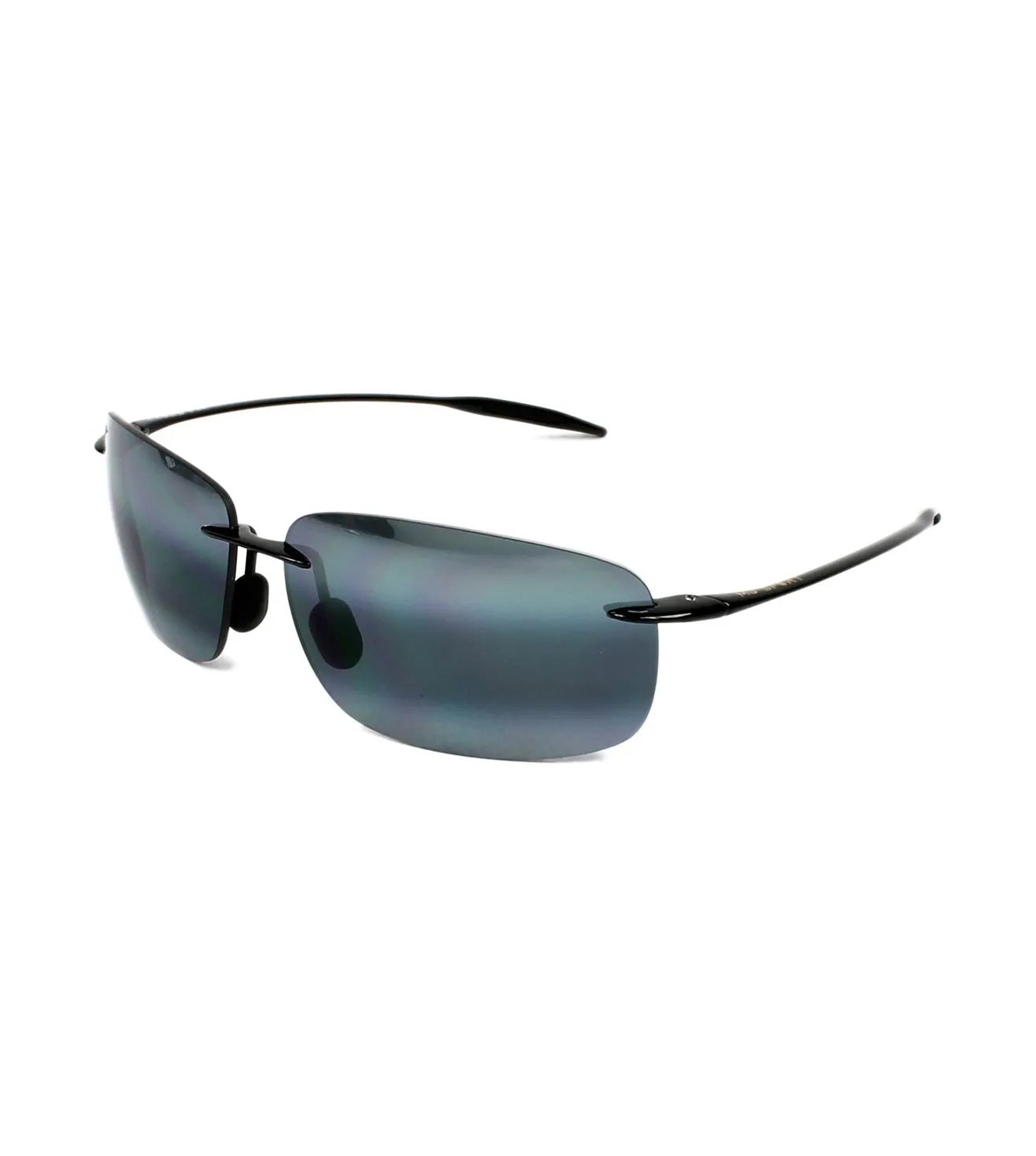 Maui Jim Unisex Grey Mirror Rectangular Sunglasses