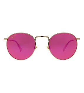 Maui Jim Women's Pink Round Sunglasses