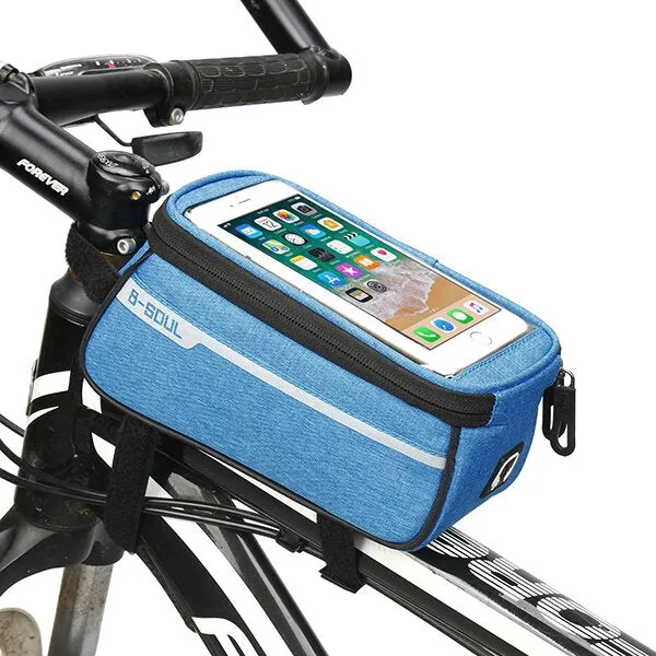 Men And Women Oxfold Waterproof Touch Screen 6 Inch Phone Bag Bicycle Riding