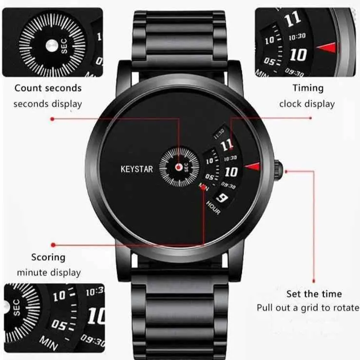 Men's Simple Watches MSWNN09 Top Luxury Sport Style Wristwatches