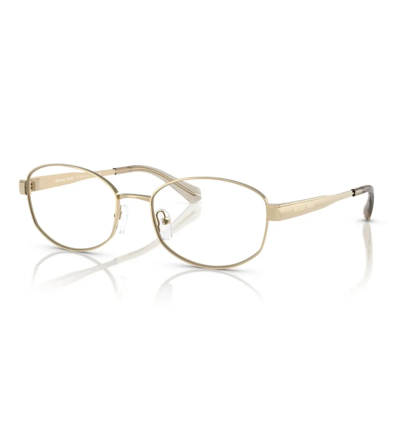 Michael Kors Women's Gold Oval Optical Frame