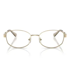 Michael Kors Women's Gold Oval Optical Frame