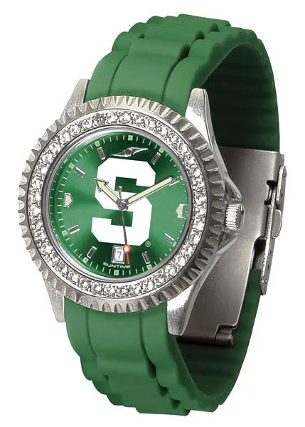 Michigan State Sparkle Ladies Watch