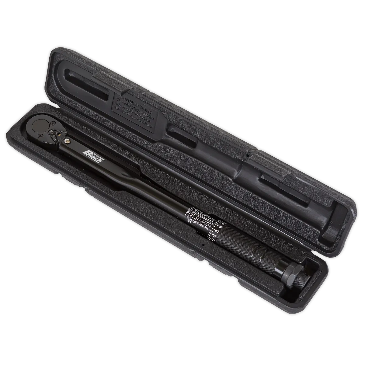 Micrometer Torque Wrench 3/8"Sq Drive Calibrated Black Series