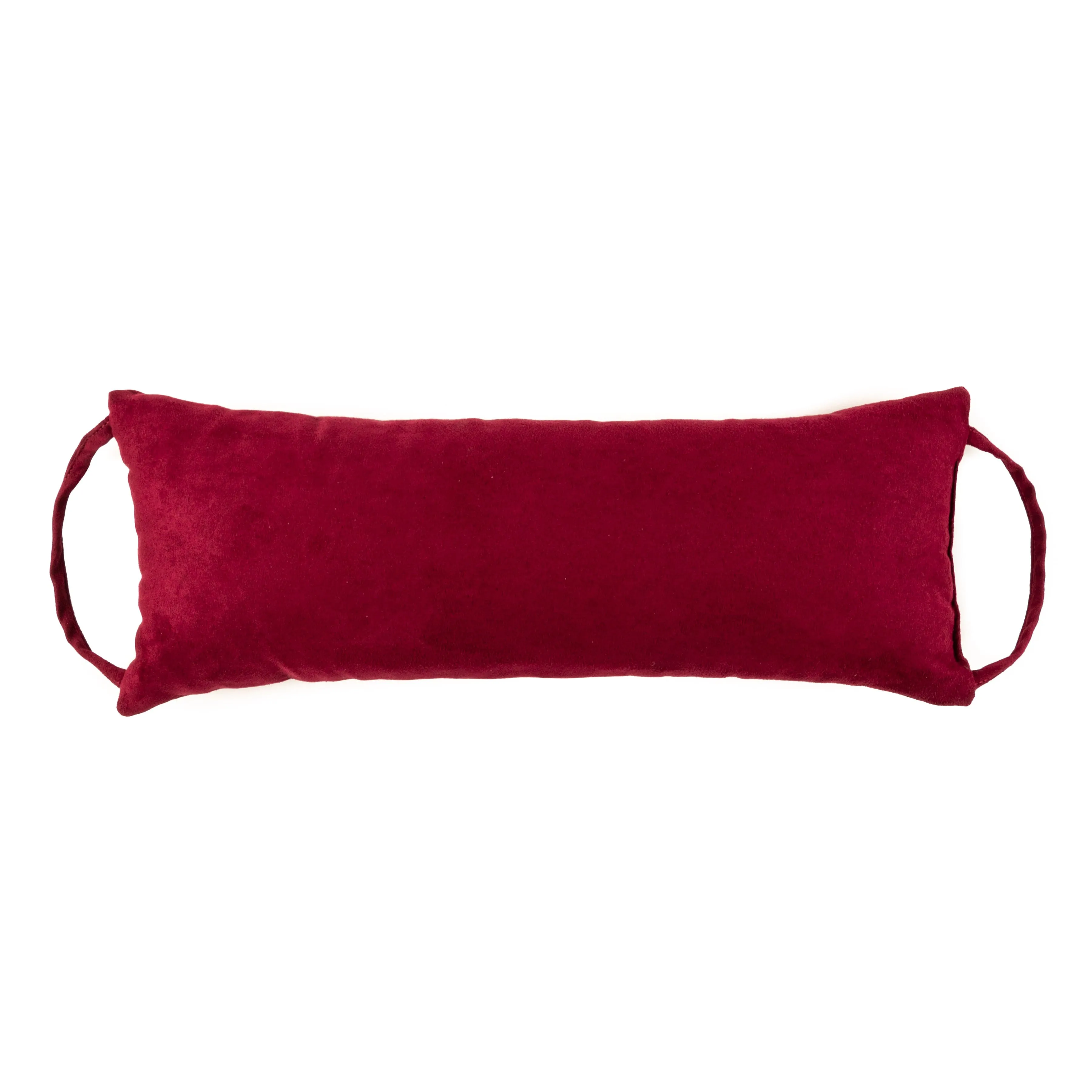 Microsuede Claret Red Wine Rocker Back Extender Pillow - Headrest Pillow