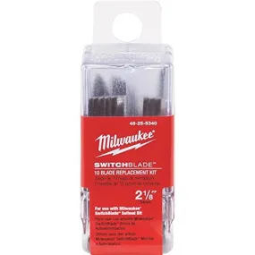 Milwaukee 2-1/8 in. Switchblade 10-Blade Replacement Kit-48-25-5340