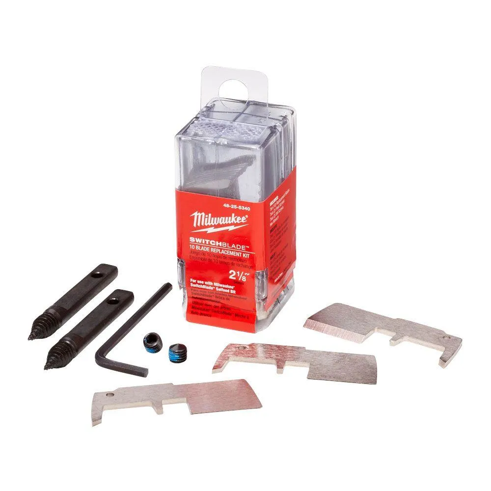 Milwaukee 2-1/8 in. Switchblade 10-Blade Replacement Kit-48-25-5340