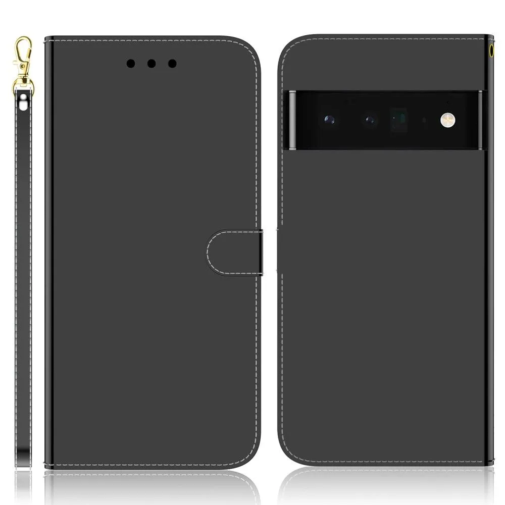 Mirror Google Pixel 6 Pro flip case - Black