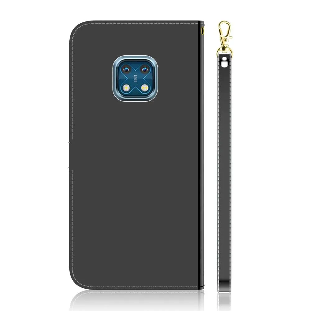 Mirror Nokia XR20 flip case - Black