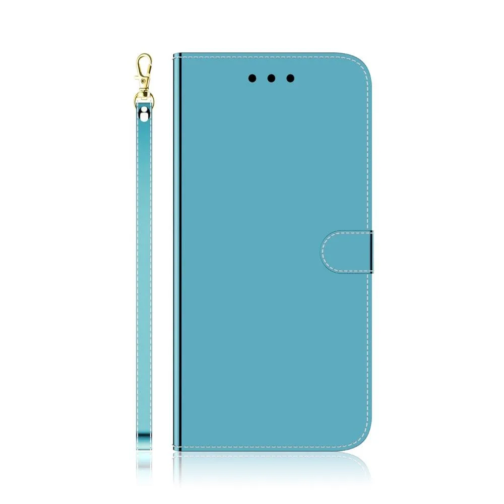 Mirror Samsung Galaxy A23 flip case - Blue