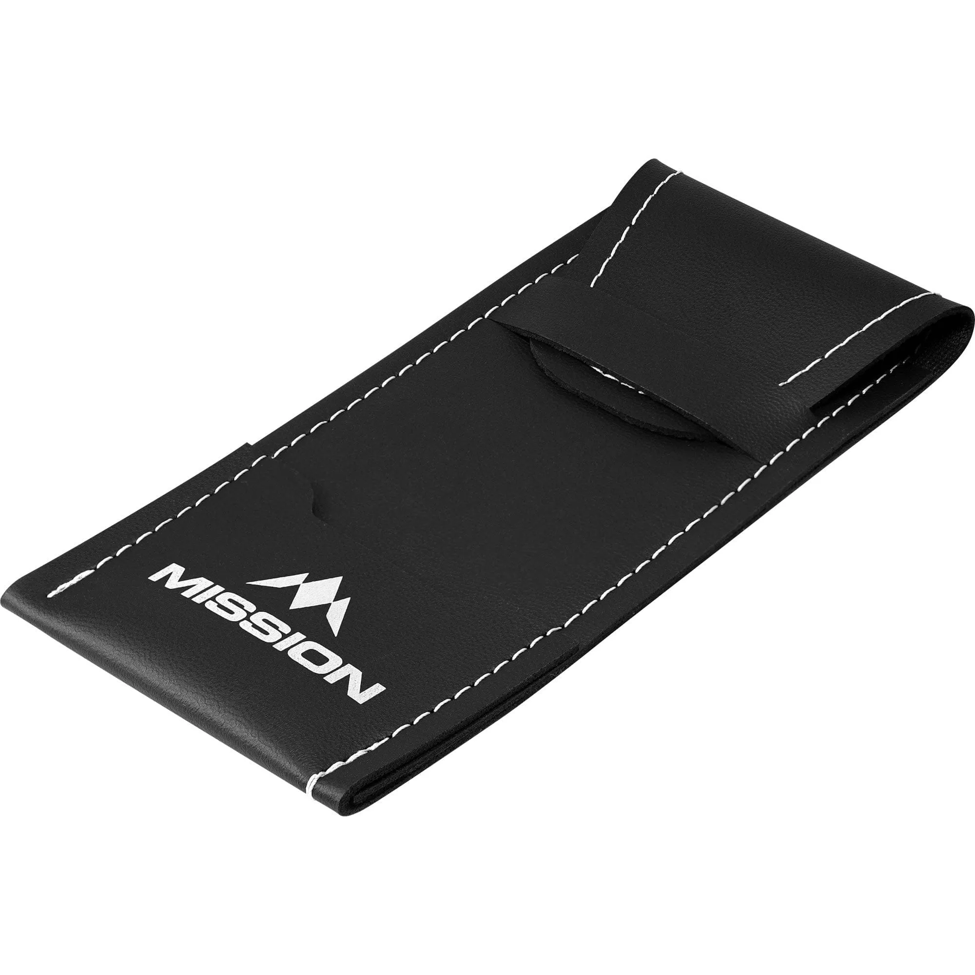 Mission Sport 8 Darts Case - Black Bar Wallet with Trim