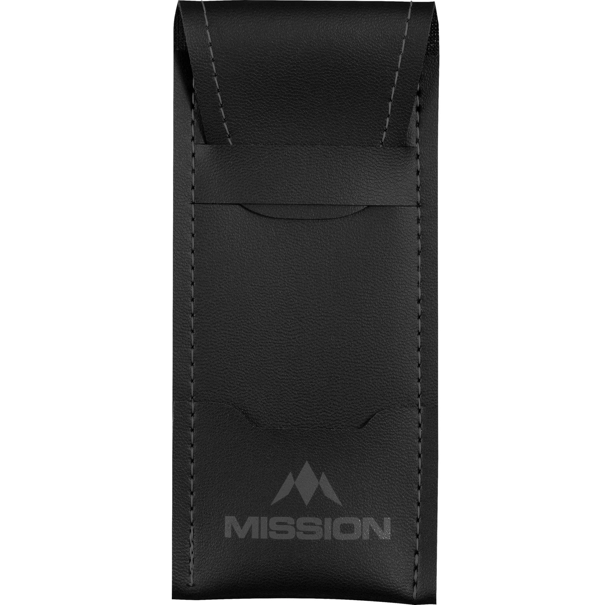 Mission Sport 8 Darts Case - Black Bar Wallet with Trim