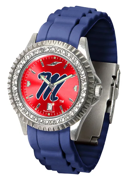 Mississippi Rebels Sparkle Ladies Watch