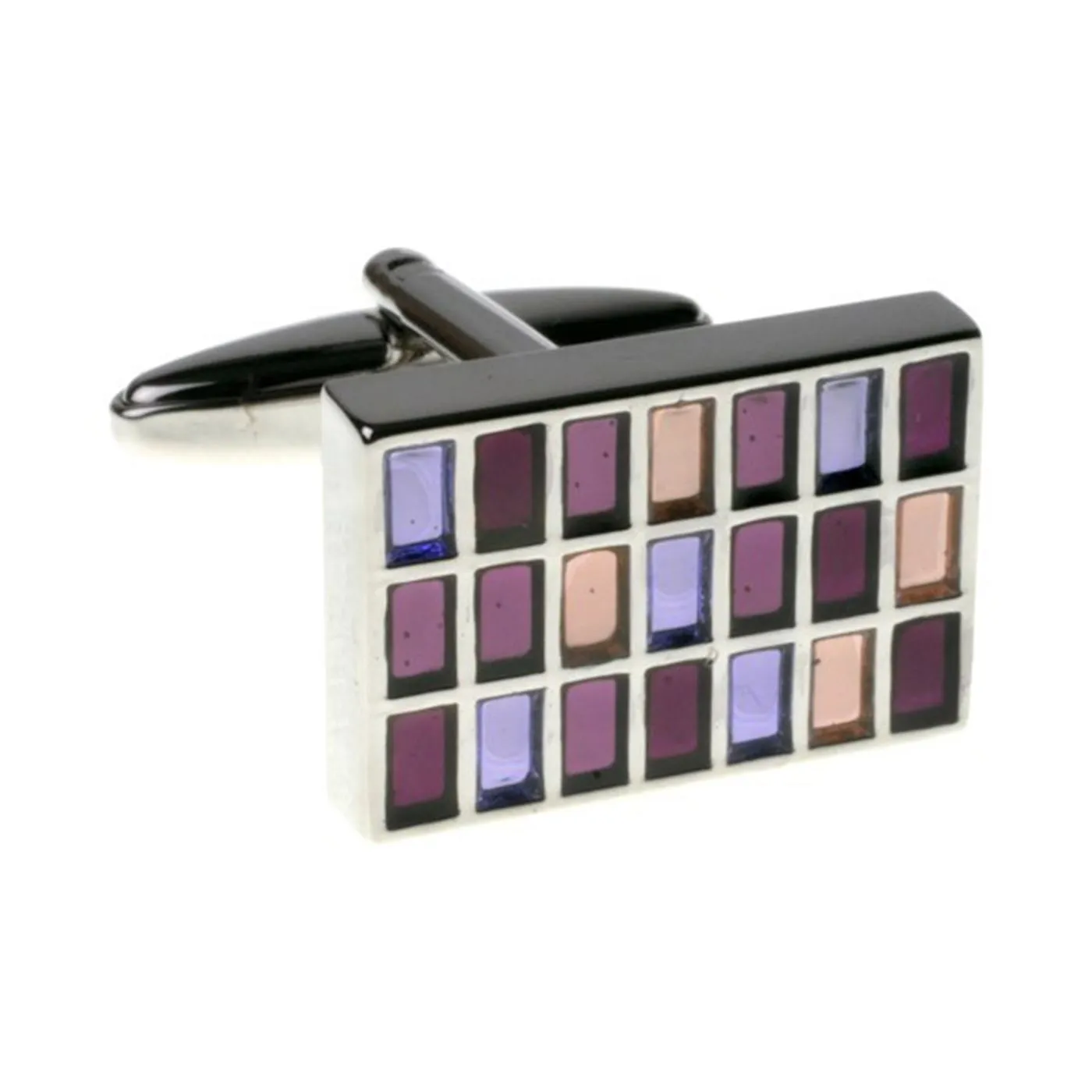 Mixed Purple Cufflinks