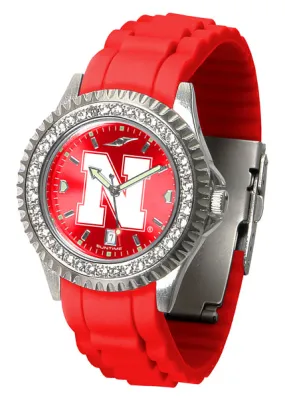 Nebraska Cornhuskers Sparkle Ladies Watch