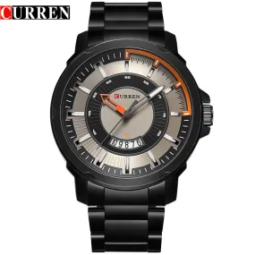 NEW CURREN watches men Top Brand fashion watch quartz Business watch male relogio masculino men Army sports Analog Casual date