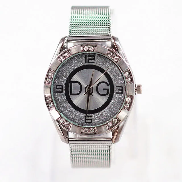 New DQG Fashion Luxury Crystal women watch