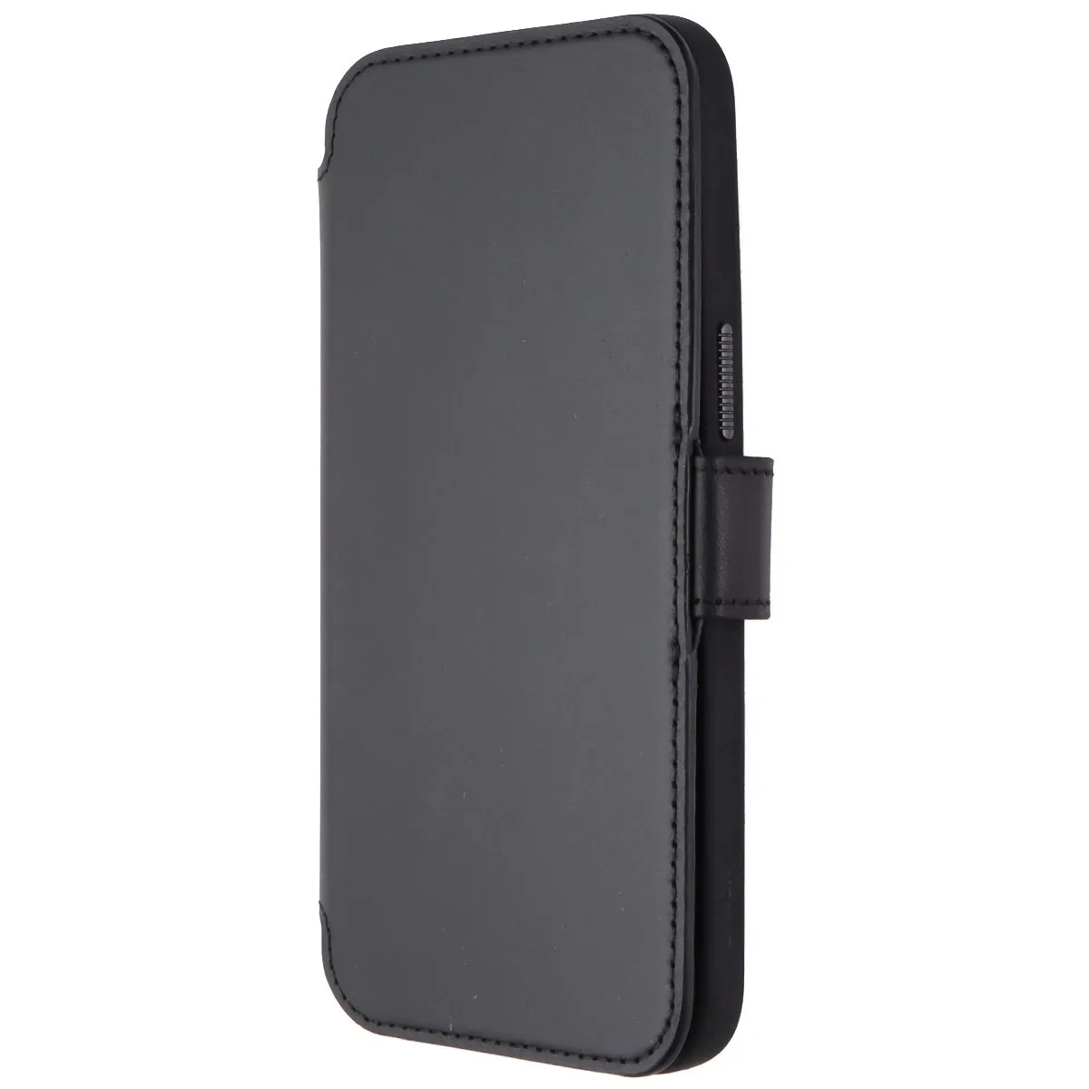 Nomad Modern Leather Folio Case for MagSafe for iPhone 15 Pro Max - Black