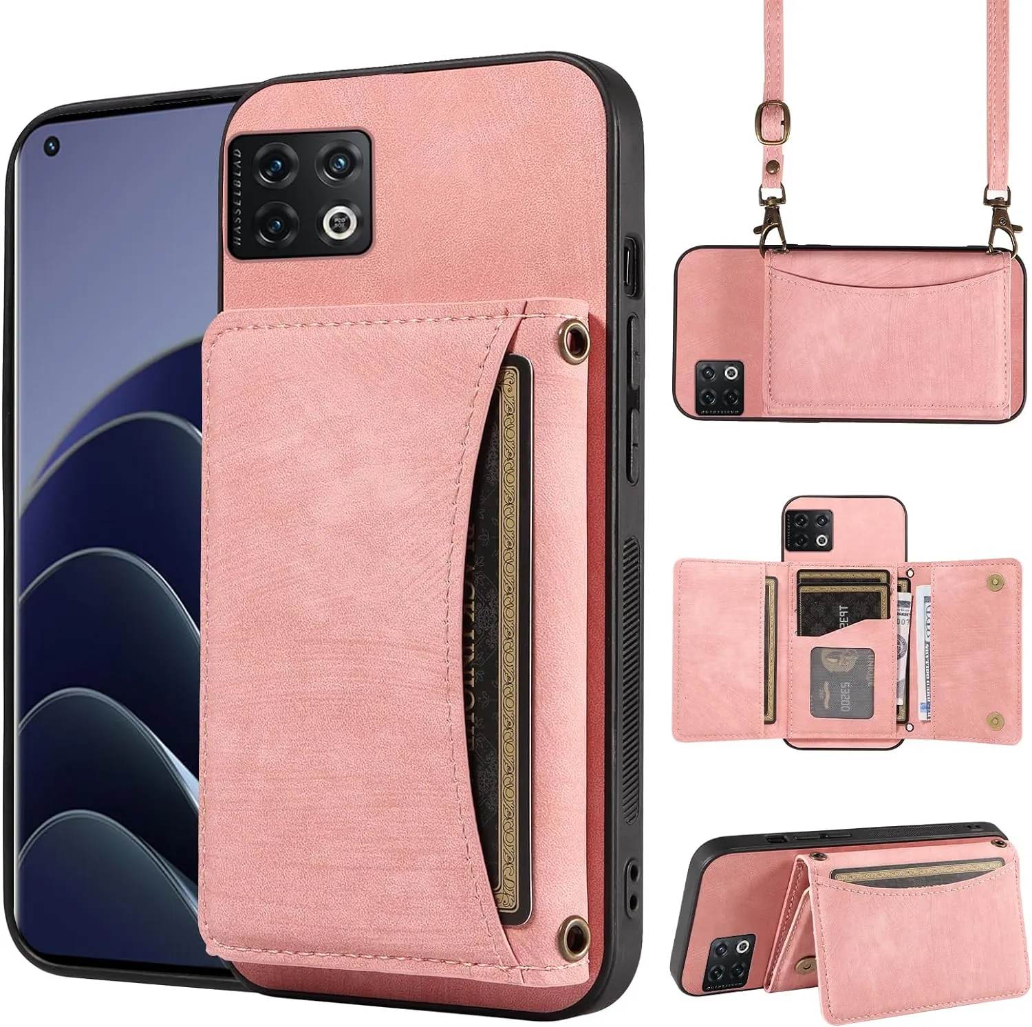 OnePlus 10 Pro One Plus 10Pro 5G Crossbody Shoulder Wallet Cover