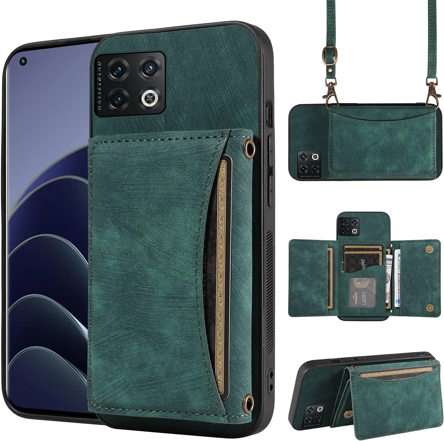 OnePlus 10 Pro One Plus 10Pro 5G Crossbody Shoulder Wallet Cover