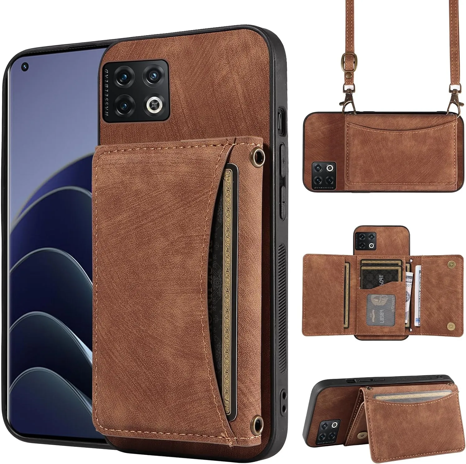 OnePlus 10 Pro One Plus 10Pro 5G Crossbody Shoulder Wallet Cover