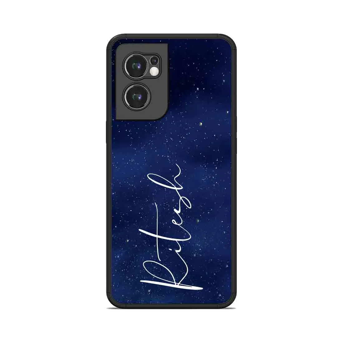 Oneplus Nord CE 2 Cover Custom Design One Plus Case with Name - Starry Night