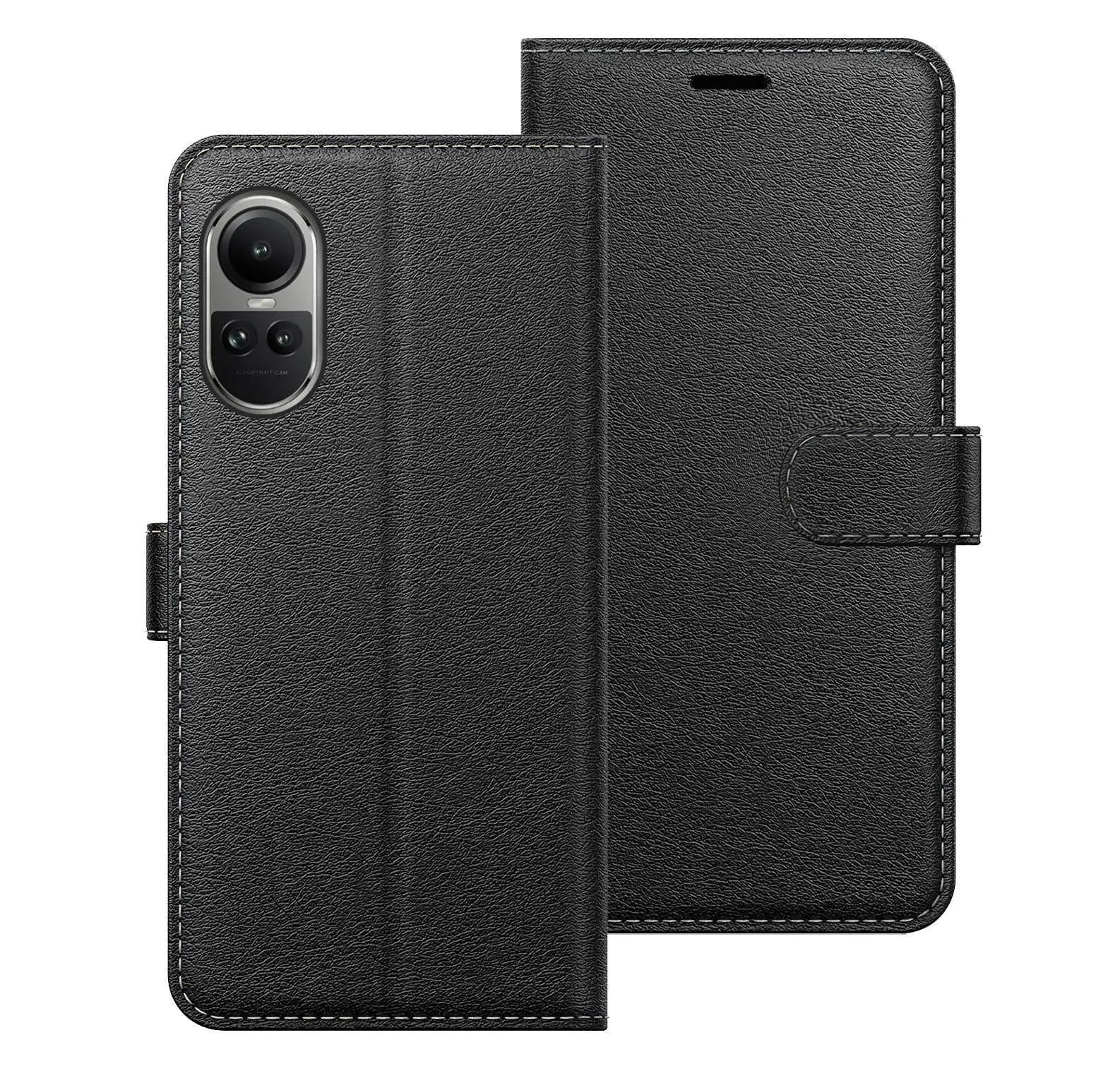 Oppo Reno 10 5G Case Cover Flip Folio Leather Wallet Credit Card Slot