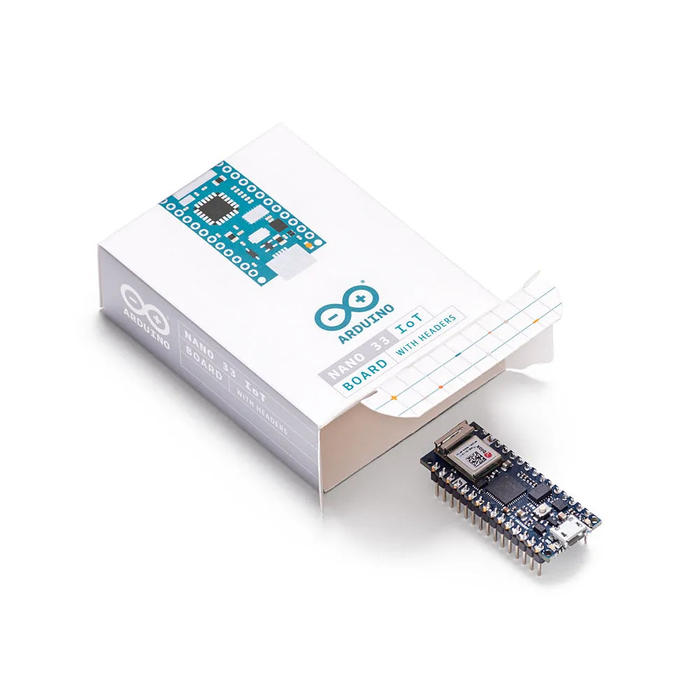 Original Arduino Nano 33 IoT with headers