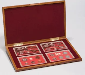 PC-7 Wood Coin Presentation Case