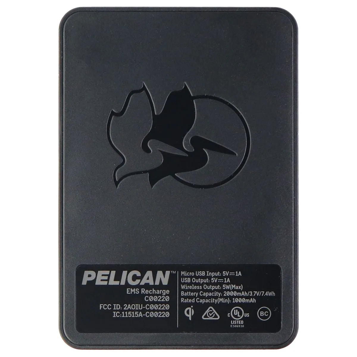 Pelican Protector Case w/ Rechargeable Battery Pack for iPhone 11 & XR - Black