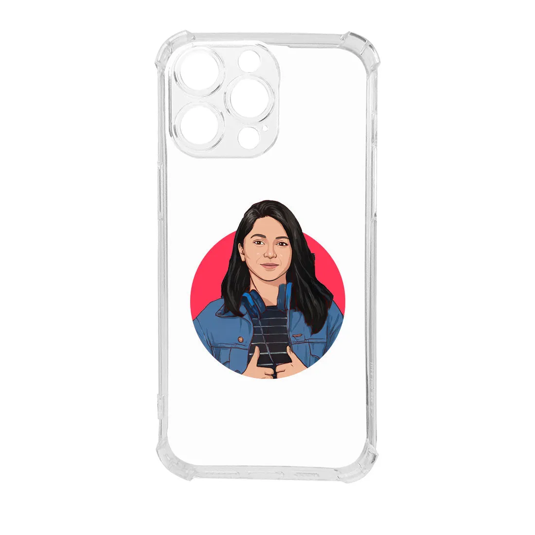 Personalized iPhone 15 pro Cases with  Photo - Transparent TPU Cover