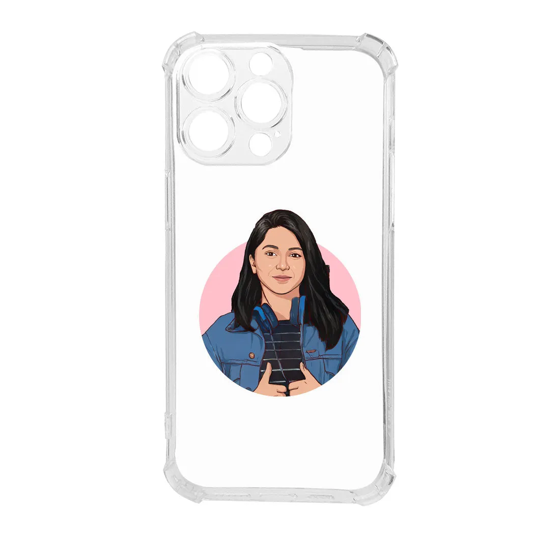 Personalized iPhone 15 pro Cases with  Photo - Transparent TPU Cover