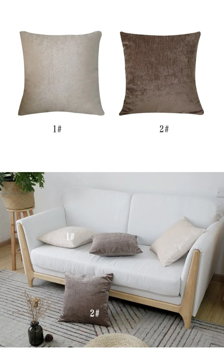 Pillow Case Cushion Cover soft decorative Pillow cover For sofa bed