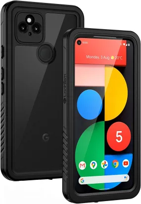 Pixel 5 Waterproof Case |  IP68 Waterproof  Google Pixel 5 Case with Built-in Screen Protector