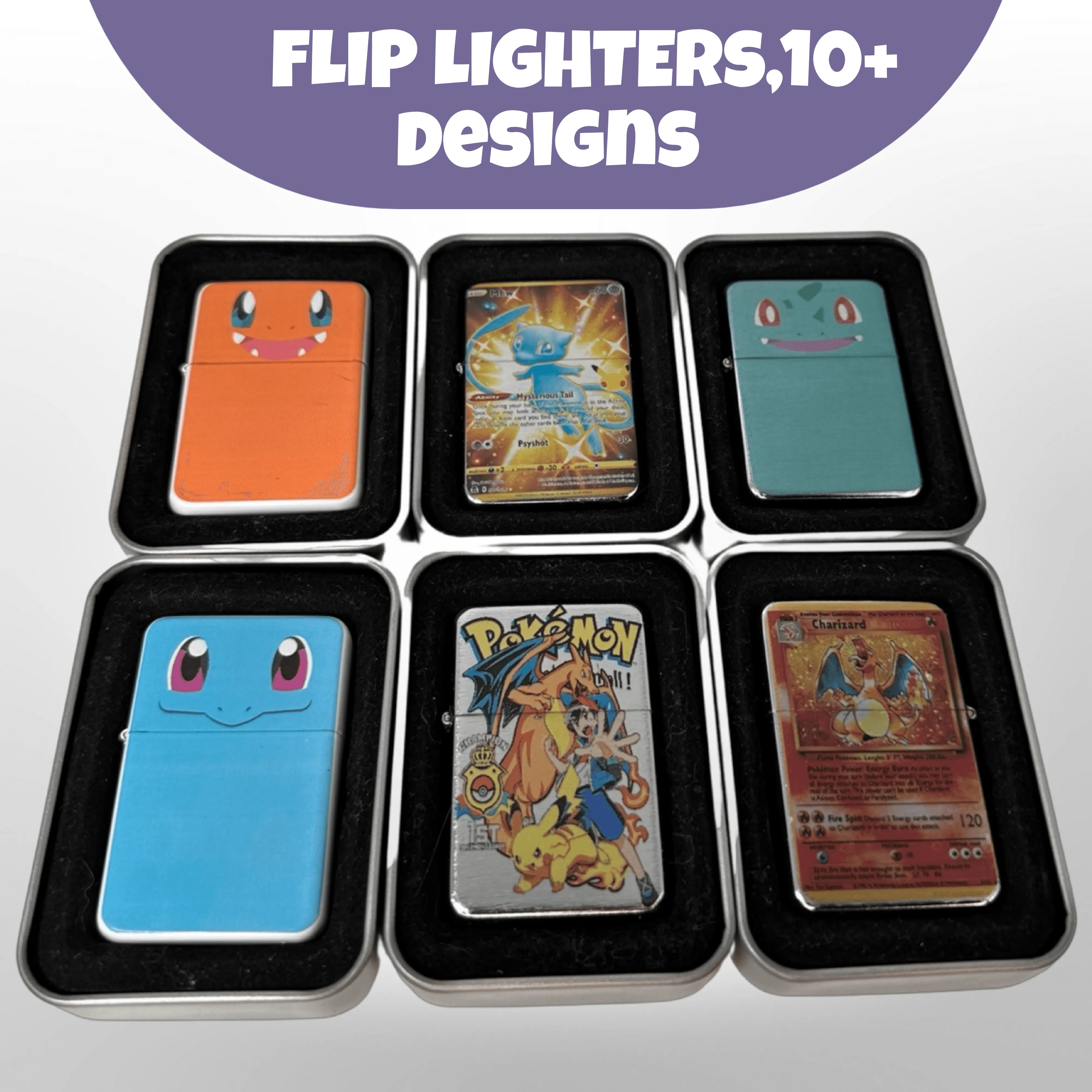 Pokemon Videogame Flip Top Lighter