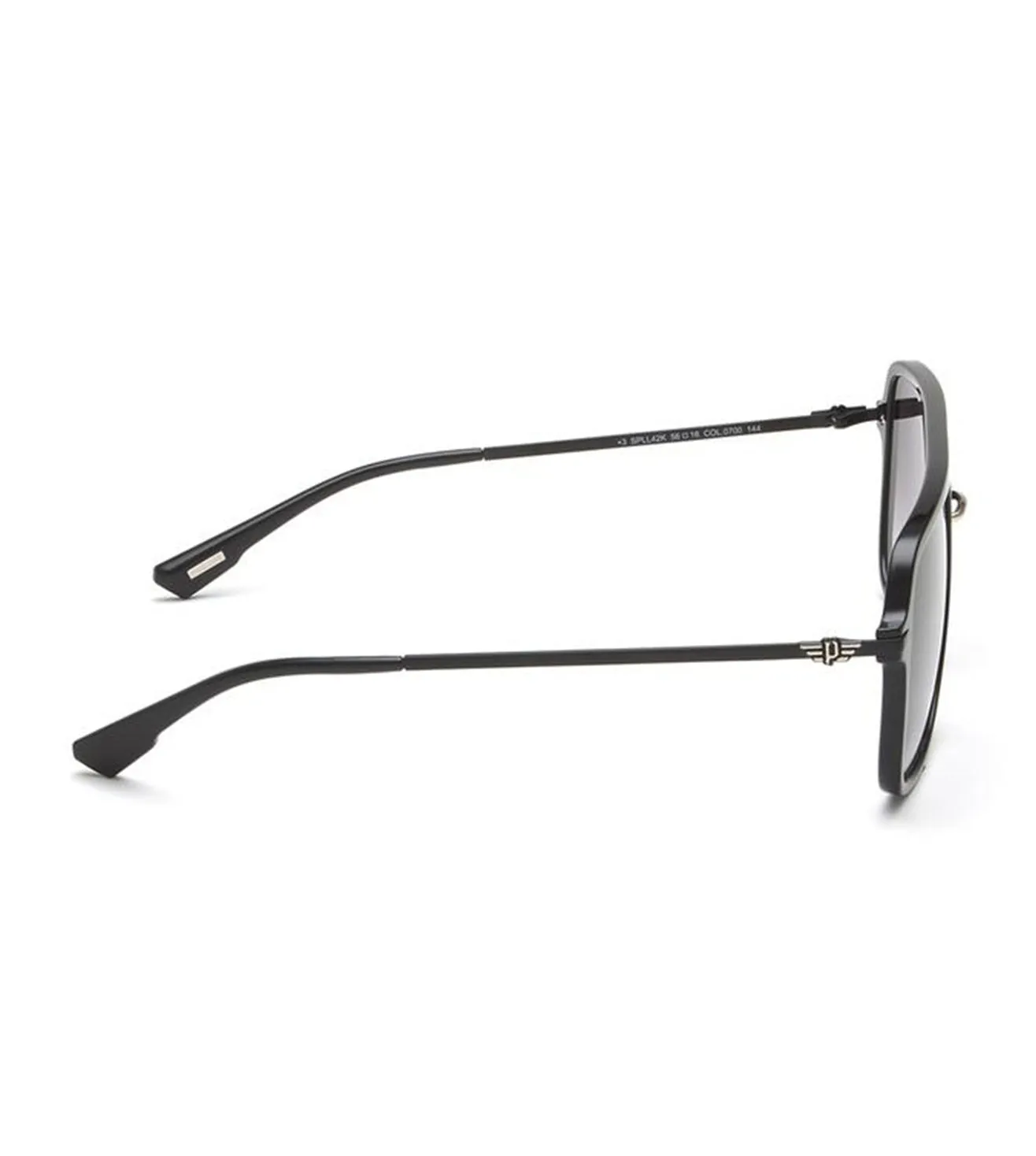 Police Men's Grey Square Sunglasses