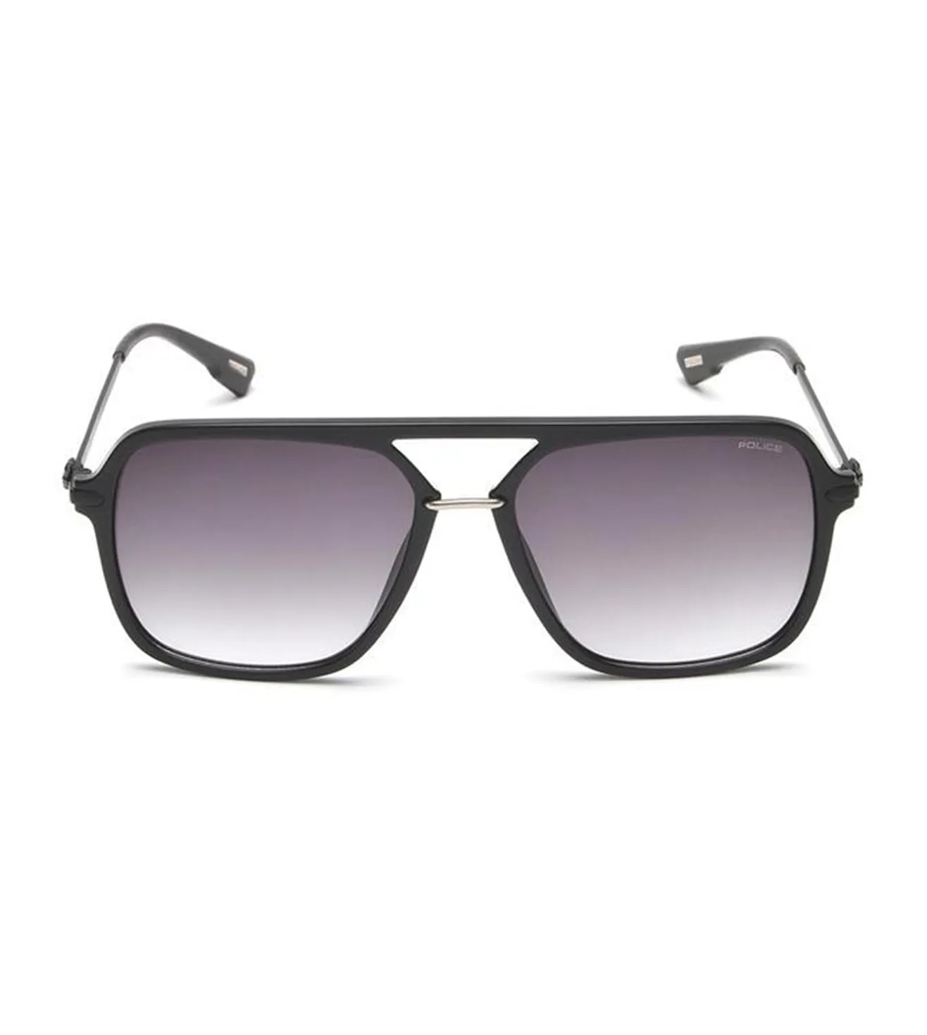 Police Men's Grey Square Sunglasses