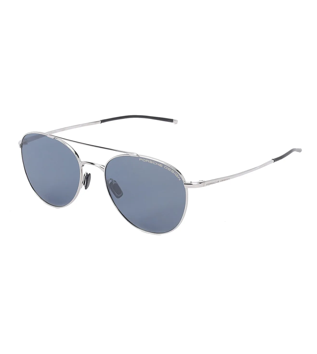 Porsche Design Unisex Blue/Black-mirrored Aviator Sunglasses