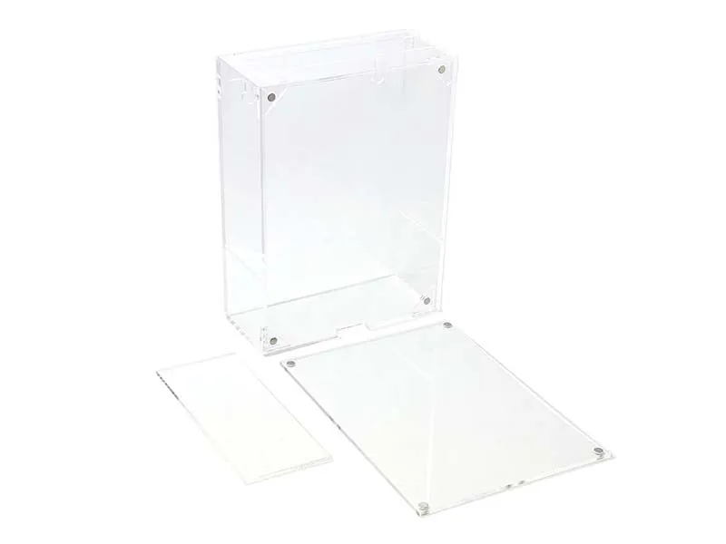 Premium Collector Single Case w/ Shelve & Cover (6″x2 1/8″x8″) Fits Diecast 1:64 Scale Models - MJ15020