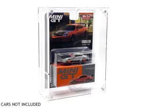 Premium Collector Single Case w/ Shelve & Cover (6″x2 1/8″x8″) Fits Diecast 1:64 Scale Models - MJ15020