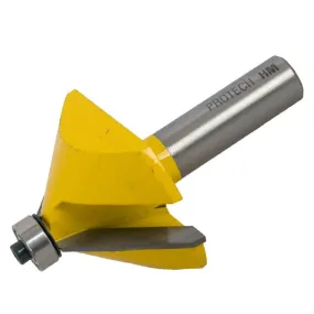 Pro-Tech | Router Bit Chamfer 2-1/4" X 1-1/4" 1/2" Shank