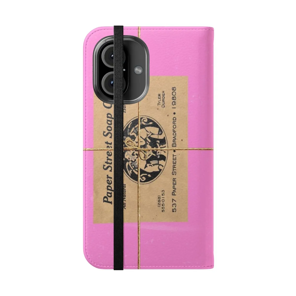 "Soap Themed Flip Cover Phone Case - Paper Street Soap Co. (Fight Club Inspired)"