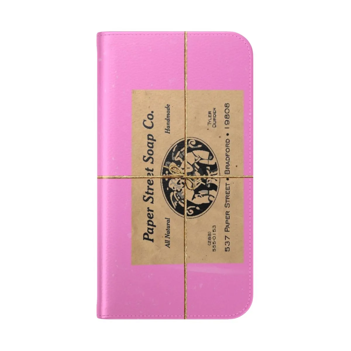 "Soap Themed Flip Cover Phone Case - Paper Street Soap Co. (Fight Club Inspired)"