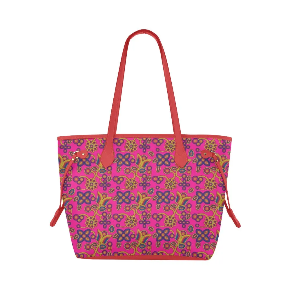 Rainbow Tomorrow Tulip Clover Canvas Tote Bag