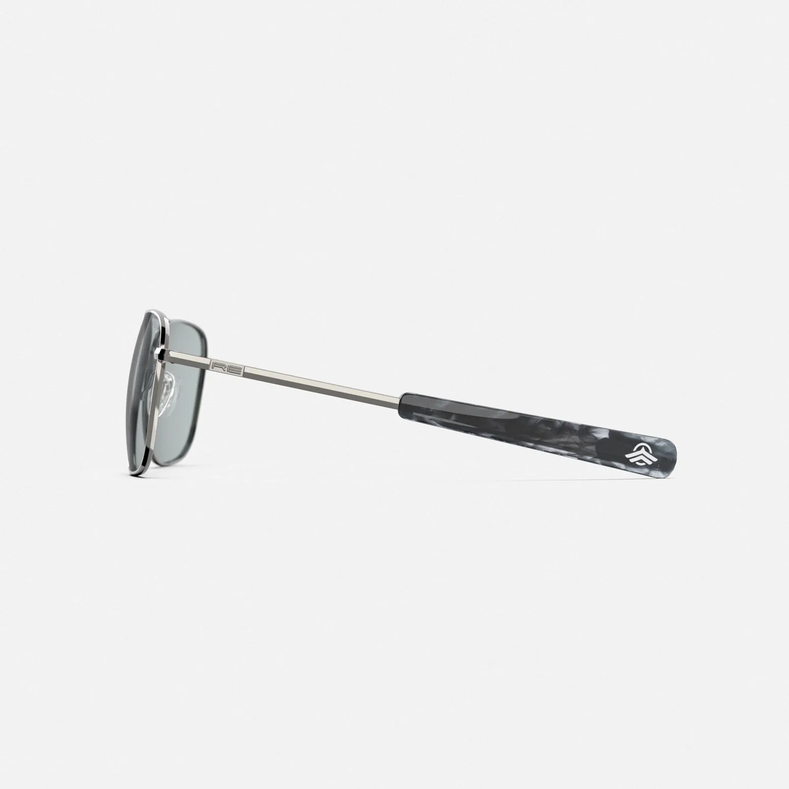 Randolph x BKc Aviator - 22k Black Gold & Nimbus Prescription Sunglasses