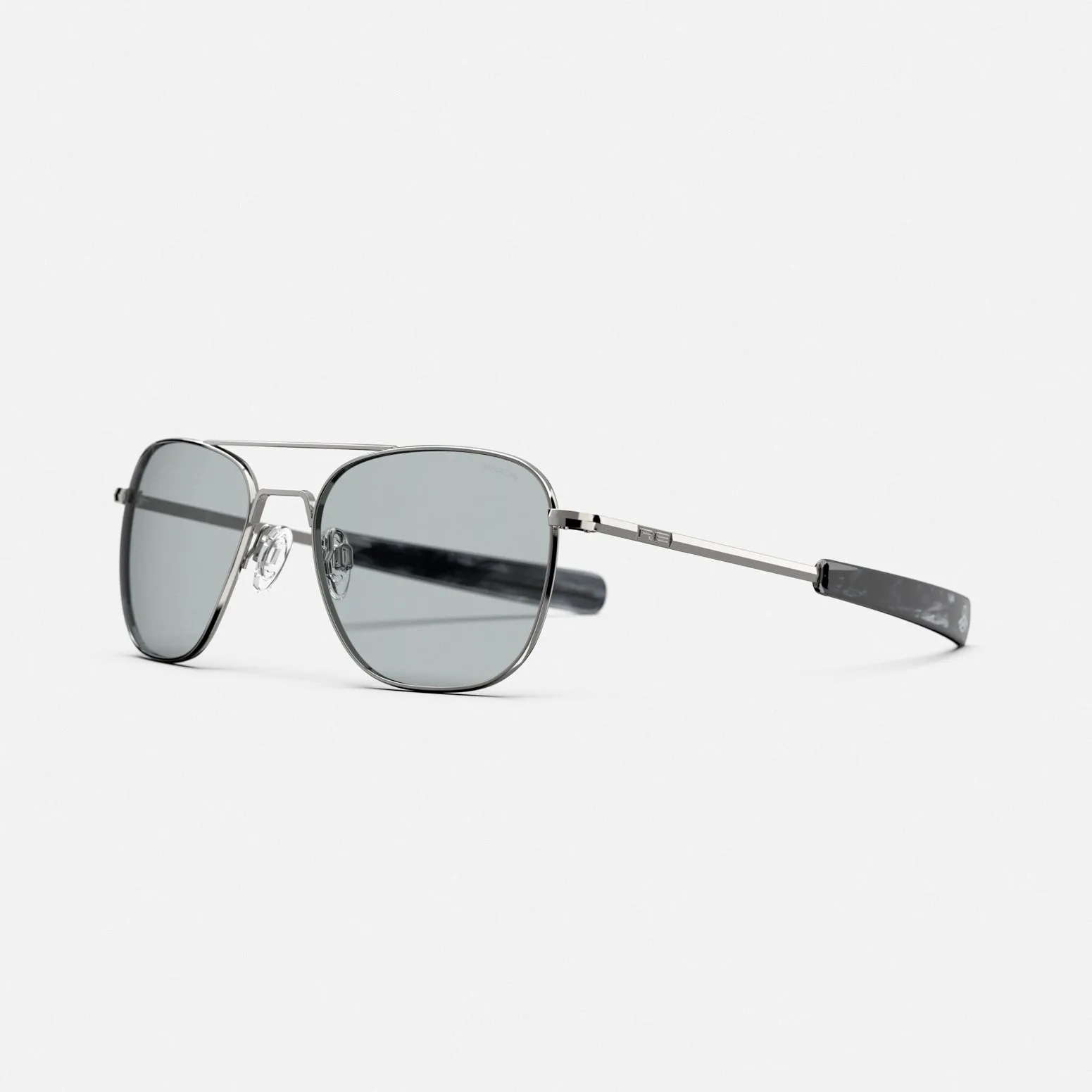 Randolph x BKc Aviator - 22k Black Gold & Nimbus Prescription Sunglasses