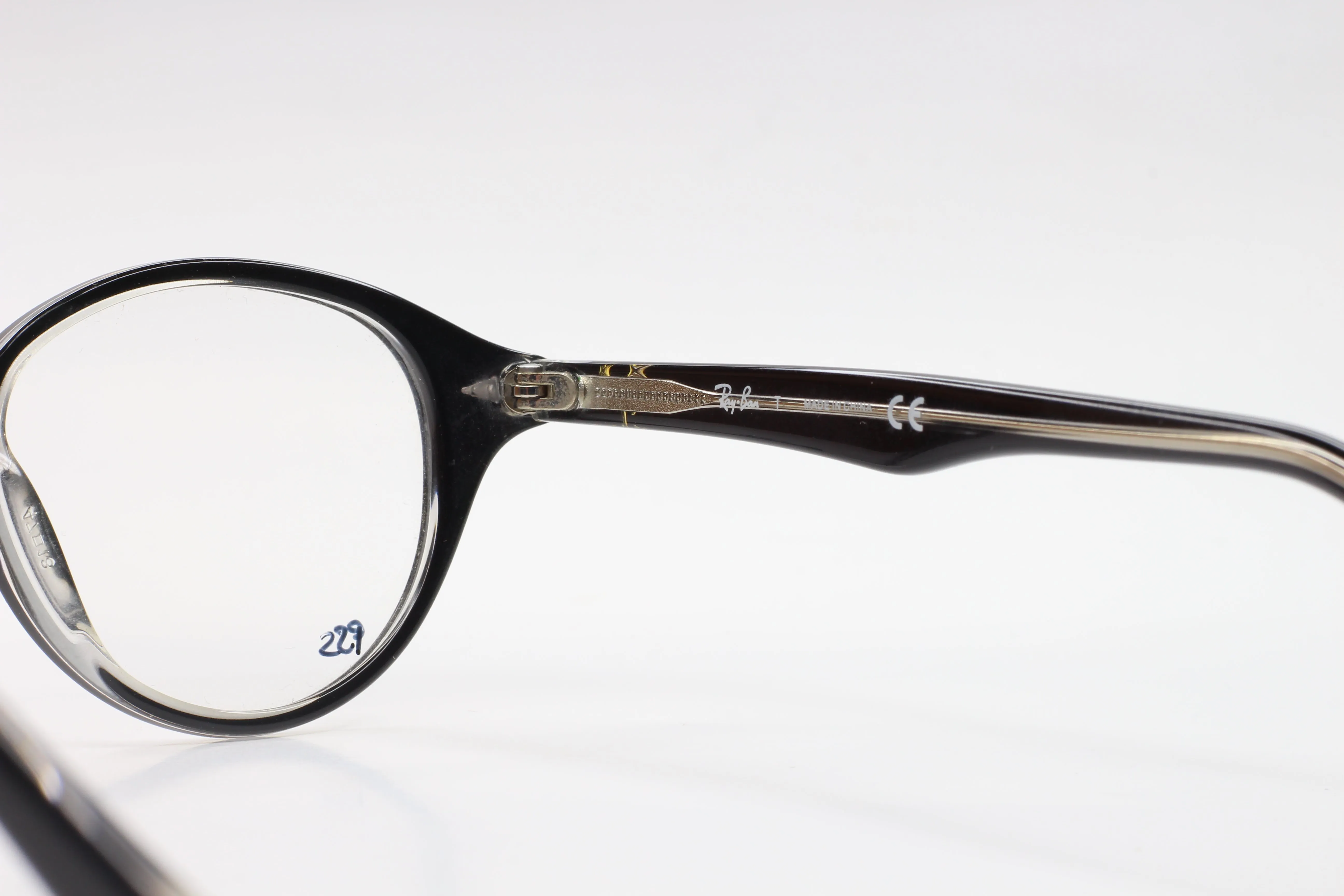 Ray-Ban RB5257 2034 Boston Black Designer Fashion Italy Eyeglasses