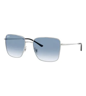 Ray Ban Unisex Blue Square Sunglasses